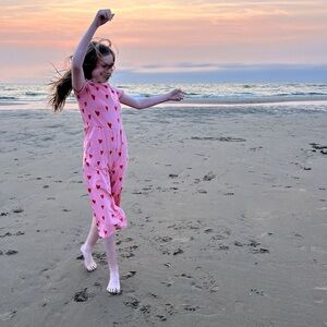 Tea Collection Romper, Girl Size 10